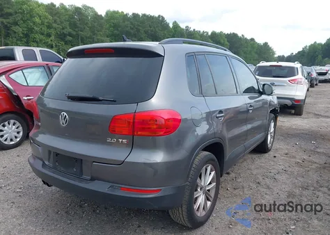 2015 Volkswagen Tiguan Se из США, поврежденный, VIN WVGAV7AX1FW572027